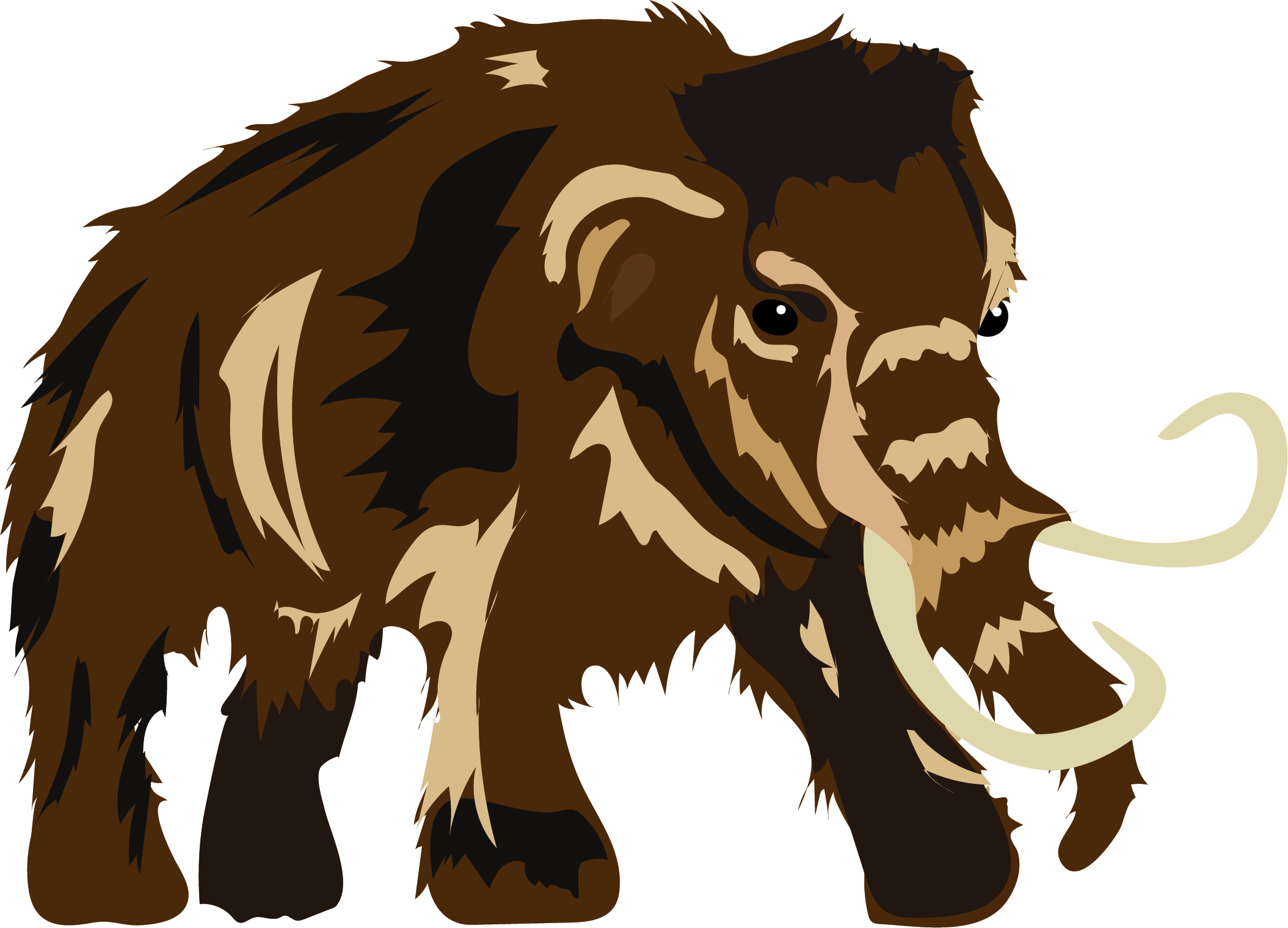 illustration of a mammoth